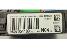 Recambio de caja reles / fusibles para peugeot 308 1.6hdi 92 fap referencia OEM IAM 9807054180  