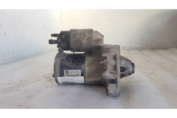 Recambio de motor arranque para peugeot 207 1.4 i 95 referencia OEM IAM V755001780  