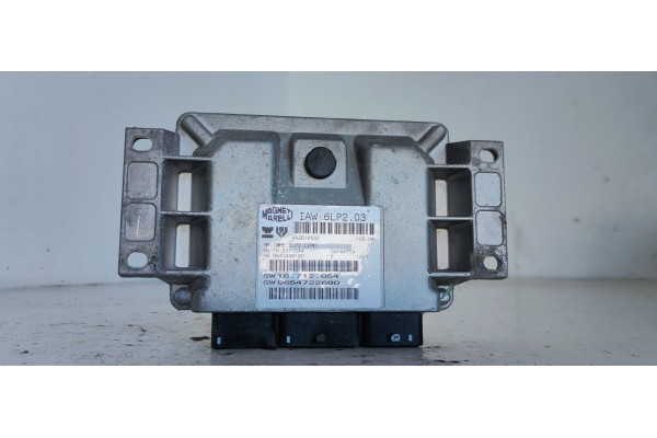 Recambio de centralita motor uce para peugeot 206 berlina 1.4 hdi referencia OEM IAM IAW6LP203 HW9657498180 