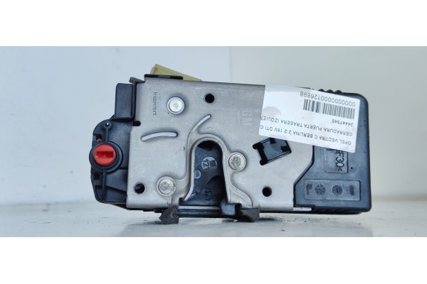 Recambio de cerradura puerta trasera izquierda para opel vectra c berlina club referencia OEM IAM 24447345  