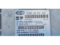 Recambio de centralita motor uce para peugeot 206 berlina 1.4 hdi referencia OEM IAM IAW6LP203 HW9657498180 