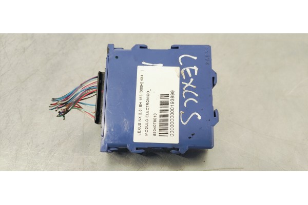 Recambio de modulo electronico para lexus nx 2.5i eh 153 [300h] 4x4 referencia OEM IAM 8934078010  