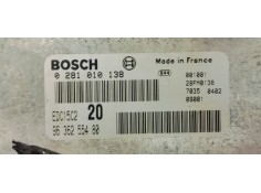 Recambio de centralita motor uce para citroen berlingo 2.0 hdi magic familiar referencia OEM IAM 0281010138  