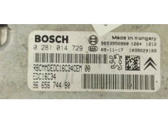 Recambio de centralita motor uce para peugeot 5008 1.6 hdi 110 fap referencia OEM IAM 0281014729  