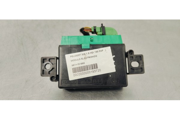Recambio de modulo electronico para peugeot 308 1.5 hdi 130 fap referencia OEM IAM 9814151980  