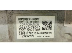 Recambio de inversor para lexus nx 2.5i eh 153 [300h] 4x4 referencia OEM IAM G92A078010  