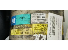 Recambio de compresor aire acondicionado para opel zafira b edition ´´111 jahre´´ referencia OEM IAM 13124752  