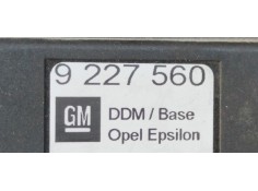 Recambio de modulo electronico para opel vectra c berlina club referencia OEM IAM 9227560  