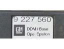 Recambio de modulo electronico para opel vectra c berlina club referencia OEM IAM 9227560  