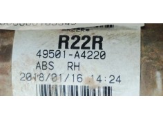 Recambio de transmision delantera derecha para kia carens ( ) 1.7crdi 116 fap referencia OEM IAM 49501A4220  