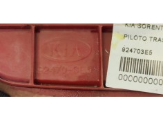 Recambio de piloto trasero izquierdo paragolpes para kia sorento 2.5 crdi ex referencia OEM IAM 924703E5  