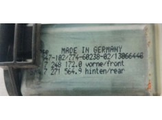 Recambio de elevalunas trasero derecho para bmw serie 5 touring (f11) 518d referencia OEM IAM 7208018F18S  