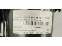 Recambio de consola central para mercedes-benz clase a (w176) 2.2cdi 136 [200] fap referencia OEM IAM A1766801610  