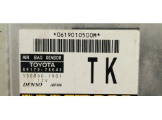 Recambio de centralita airbag para lexus nx 2.5i eh 153 [300h] 4x4 referencia OEM IAM 8917078040  