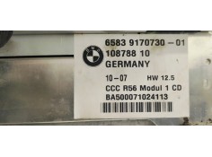 Recambio de sistema audio / radio cd para mini mini (r56) one d referencia OEM IAM 65839170730  