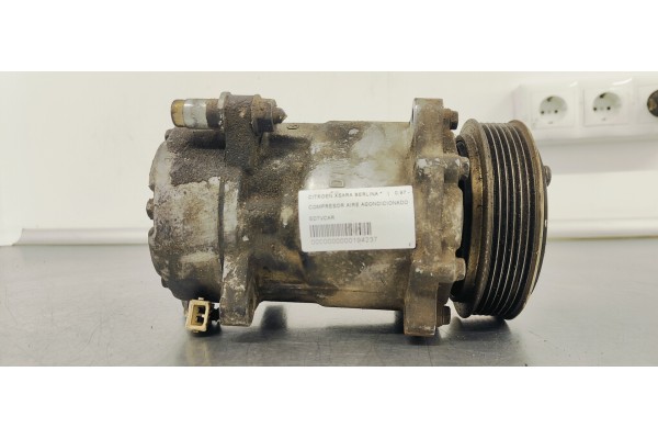 Recambio de compresor aire acondicionado para citroen xsara berlina referencia OEM IAM SD7VCAR  