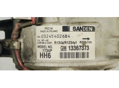 Recambio de compresor aire acondicionado para opel insignia berlina excellence referencia OEM IAM 13367373  