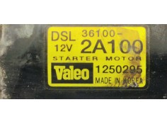 Recambio de motor arranque para hyundai i30 1.6crdi 90 referencia OEM IAM 361002A100  