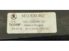 Recambio de elevalunas trasero derecho para skoda octavia lim. (5e3) 1.0 tsi 115 fap referencia OEM IAM 5E0839462  