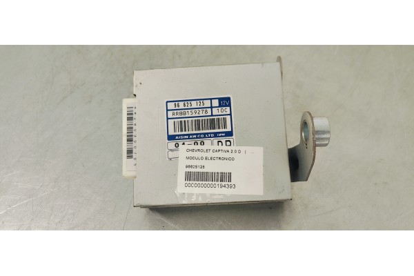 Recambio de modulo electronico para chevrolet captiva 2.0 d referencia OEM IAM 96625125  
