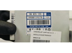Recambio de modulo electronico para chevrolet captiva 2.0 d referencia OEM IAM 96625125  