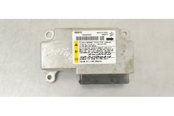 Recambio de centralita airbag para chevrolet captiva 2.0 d referencia OEM IAM 96838157  