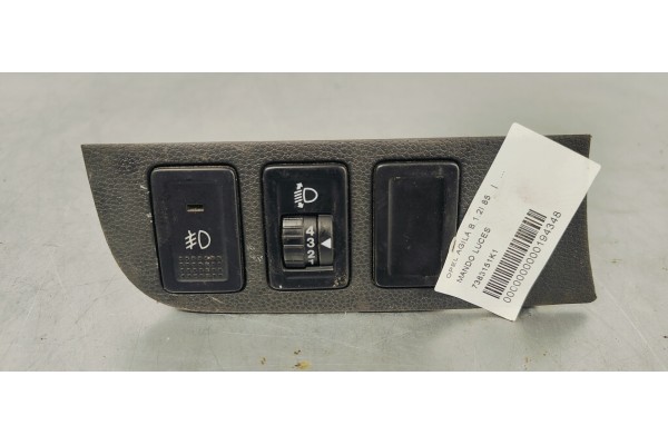 Recambio de mando luces para opel agila b 1.2i 85 referencia OEM IAM 7383151K1  