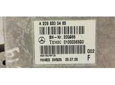 Recambio de modulo electronico para mercedes-benz clase cls (w219) 5.0 i 306 [500] referencia OEM IAM A2098200485  