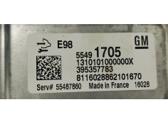 Recambio de centralita motor uce para opel insignia berlina 1.6 cdti 136 fap referencia OEM IAM 55491705  