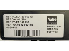 Recambio de caja reles / fusibles para citroen xsara picasso 2.0 hdi satisfaction referencia OEM IAM 9642409480  