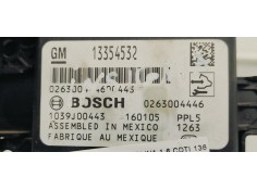 Recambio de modulo electronico para opel insignia berlina 1.6 cdti 136 fap referencia OEM IAM 13354532  