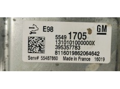 Recambio de centralita motor uce para opel insignia berlina 1.6 cdti 136 fap referencia OEM IAM 55491705  