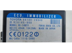 Recambio de centralita inmovilizador para toyota previa (r30) 2.0 d-4d básico referencia OEM IAM 8978028040  
