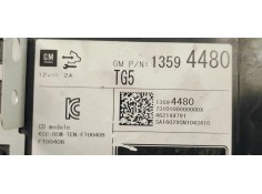 Recambio de sistema audio / radio cd para opel insignia berlina 1.6 cdti 136 fap referencia OEM IAM 13594480  