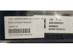 Recambio de modulo electronico para opel insignia berlina 1.6 cdti 136 fap referencia OEM IAM 13595718  