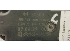 Recambio de motor limpia trasero para citroen c4 picasso exclusive referencia OEM IAM 0390201817  