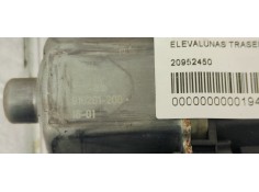 Recambio de elevalunas trasero izquierdo para opel insignia berlina 1.6 cdti 136 fap referencia OEM IAM 20952450  