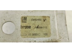 Recambio de elevalunas trasero izquierdo para opel insignia berlina 1.6 cdti 136 fap referencia OEM IAM 20952450  