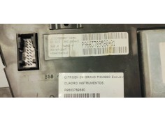 Recambio de cuadro instrumentos para citroen c4 grand picasso exclusive plus referencia OEM IAM P9663789580  