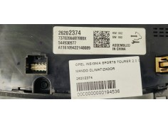 Recambio de mando climatizador para opel insignia sports tourer 2.0 cdti referencia OEM IAM 26202374  