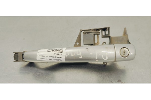 Recambio de maneta exterior delantera izquierda para peugeot 5008 1.6 hdi 115 fap referencia OEM IAM 9684560080  