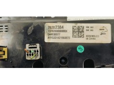 Recambio de mando climatizador para opel insignia berlina 1.6 cdti 136 fap referencia OEM IAM 26202384  