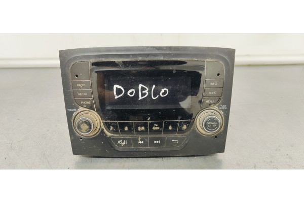 Recambio de sistema audio / radio cd para fiat doblo ii (152) 1.6jtd 95 fap referencia OEM IAM 07356425480  