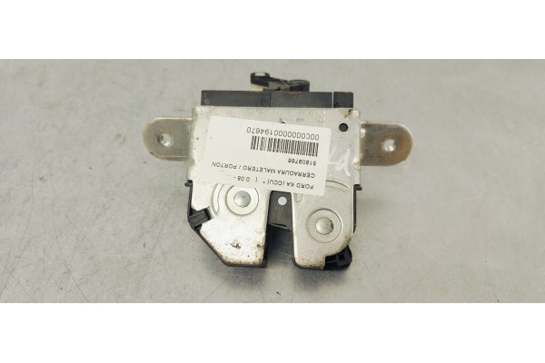 Recambio de cerradura maletero / porton para ford ka (ccu) referencia OEM IAM 51809766  