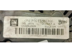 Recambio de alternador para opel insignia berlina 1.6 cdti 136 fap referencia OEM IAM 13586366  
