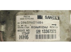 Recambio de compresor aire acondicionado para opel insignia berlina 1.6 cdti 136 fap referencia OEM IAM 13367373  