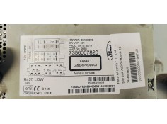 Recambio de sistema audio / radio cd para ford ka (ccu) referencia OEM IAM 7356007820  