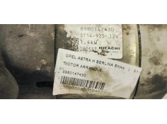 Recambio de motor arranque para opel astra h berlina enjoy referencia OEM IAM 8980147430  