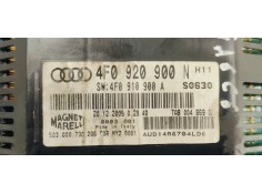 Recambio de cuadro instrumentos para audi a6 berlina (4f2) 3.0 tdi quattro (165kw) referencia OEM IAM 4F0920900N  