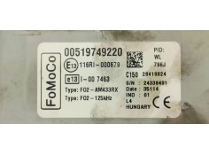 Recambio de caja reles / fusibles para ford ka (ccu) referencia OEM IAM 00519749220  